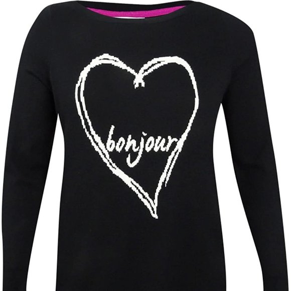 CHARTER CLUB Woman "Bon Jour' Sweater - Picture 6 of 6